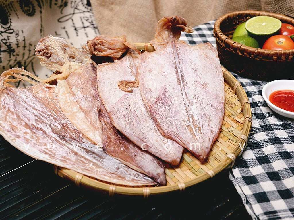 Khô mực câu loại lớn